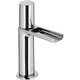Grifo de lavabo Max-Tres ca&ntilde;o cascada libre con volante