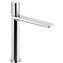 Grifo de lavabo Max-Tres ca&ntilde;o extralargo cascada circular con volante