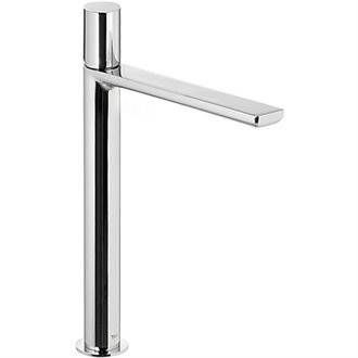 Grifo de lavabo Max-Tres ca&ntilde;o extralargo horizontal con volante
