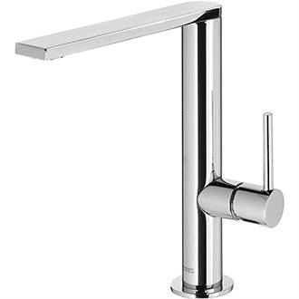 Grifo de lavabo Max-Tres ca&ntilde;o medio con maneta ECO