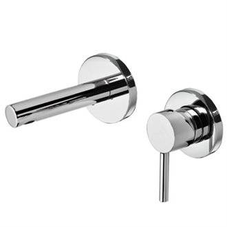 Grifo de pared para lavabo Max-Tres redondo