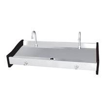 Lavabo colectivo rectangular inox Timblau