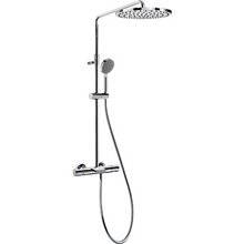 Conjunto de ducha termostática ECO Max-Tres barra telescópica