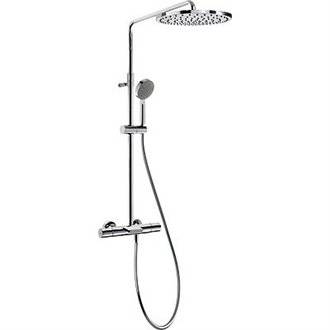 Conjunto de ducha termost&aacute;tica ECO Max-Tres barra telesc&oacute;pica
