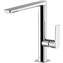 Grifo de lavabo Loft-Tres ca&ntilde;o medio con maneta ECO
