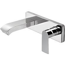 Grifo de pared para lavabo Loft-Tres caño cascada