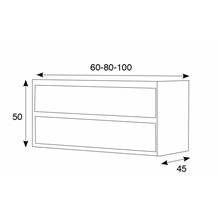 Mueble Acqua color cemento Stillö