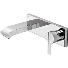 Grifo de pared para lavabo Lex-Tres caño cascada