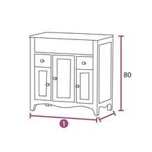 Mueble Rustic nogal Stillö