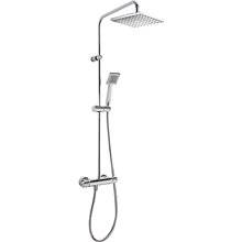Conjunto de ducha termostática ECO Flat-Tres cuadrado