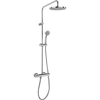 Conjunto de ducha termost&aacute;tica ECO Flat-Tres