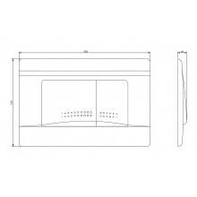 Placa en cromo PLAN
