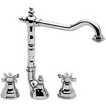 Grifo de lavabo batería bimando Retro-Tres 360º