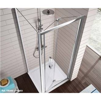 Mampara puerta plegable para ducha TR300 Kassandra