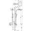 Kit de ducha empotrado MONO-TERM Tres con toma pared