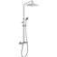 Conjunto de ducha termost&aacute;tica ECO FLAT Tres barra deslizante