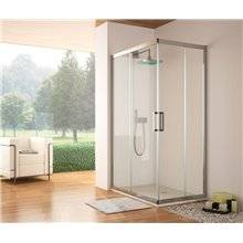 Mampara angular 2 puertas correderas TR105 Kassandra