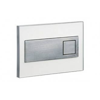 Placa en cromo blanco SQUARE