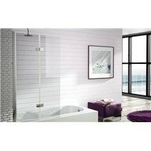 Mampara bañera puerta plegable y abatible TR573 Kassandra
