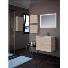 Mueble 91cm Blanco Brillo 2 cajones SALGAR FUSSION LINE