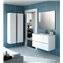 Mueble 101cm Blanco Brillo 2 cajones SALGAR FUSSION LINE