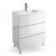 Mueble 81cm Blanco Brillo 3 cajones SALGAR FUSSION LINE