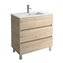 Mueble 101cm Natural 3 cajones SALGAR FUSSION LINE