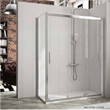 Mampara angular 3 puertas correderas CT101 Kassandra