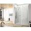 Mampara frontal puerta plegable y fijo BO302 Kassandra