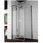 Mampara angular puerta plegable y fijo BO307 Kassandra