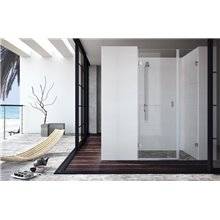 Mampara frontal puerta abatible + fijo XE202 Kassandra