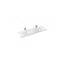 Lavabo de encastrar CLEAN 123 dos senos CT