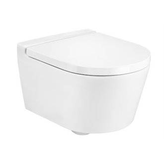 Inodoro Rimless compacto suspendido Inspira Round Roca