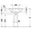 Lavabo mural DarlingNew Circular 65 DURAVIT