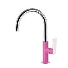 Grifo de lavabo Fucsia en C TRES LOFT XL