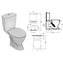 Inodoro completo abierto EUROVIT Ideal Standard
