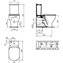 Inodoro pared tanque bajo - Ideal Standard