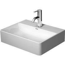 Lavabo sobre encimera o mural 45 DuraSquare DURAVIT