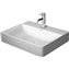 Lavabo sobre encimera o mural 60 Vit DuraSquare DURAVIT