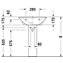 Lavabo mural DarlingNew Circular 60 DURAVIT
