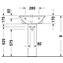 Lavabo mural DarlingNew Circular 55 DURAVIT