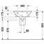 Lavabo mural DarlingNew Circular 55 DURAVIT