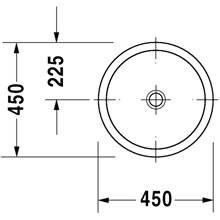 Lavabo empotrado Architec 45 Duravit