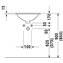 Lavabo empotrado Architec 47 Duravit