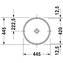 Lavabo empotrado Architec 42 Duravit