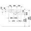 Lavabo mural diagonal Architec Duravit