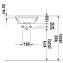 Lavabo empotrado Architec 40 cm Duravit