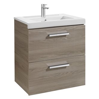 Mueble 60cm dos cajones fresno Prisma Roca