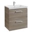 Mueble 60cm dos cajones fresno Prisma Roca