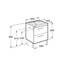 Mueble 60cm dos cajones fresno Prisma Roca